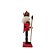 Boneco Soldado Quebra Nozes de Madeira com Bastão - 25cm - Azul e Vermelho - 1 unidade - Rizzo - Imagem 3