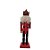 Boneco Soldado Quebra Nozes de Madeira com Bastão - 25cm - Azul e Vermelho - 1 unidade - Rizzo - Imagem 4