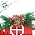Enfeite de Pendurar de Natal - Placa Noel com Pinha - 25x8cm - 1 unidade - Rizzo - Imagem 3