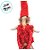 Enfeite de Natal - Boneca Chapeu Vermelho - 59cm - 1 unidade - Rizzo - Imagem 4