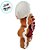 Enfeite de Natal -  Boneco Gingerbread - 36x21cm - 1 unidade - Rizzo - Imagem 4