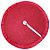 Saia para Árvore de Natal - Vermelho Glitter - 120cm - 1 unidade - Rizzo - Imagem 1