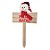 Plaquinhas Decorativas de Natal para Jardim - 28x16cm - 5 unidades - Rizzo - Imagem 3