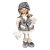 Enfeite Decorativo - Boneca Xadrez - 38cm - 1 unidade - Rizzo - Imagem 1