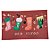 Tapete Decorativo de Natal - Meias de Natal - 50x80cm - 1 unidade - RizzoR2M32A1P11 - Imagem 1