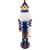Boneco Soldado Quebra Nozes de Madeira com Bastão - 37cm - Azul, Branco e Vermelho - 1 unidade - Rizzo - Imagem 3