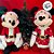 Enfeite de Natal - Mickey com Roupa de Papai Noel -  79cm - 1 unidade - Cromus - Rizzo - Imagem 3