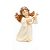 Enfeite de Natal - Anjo Instrumento - 19cm - 1 unidade - Cromus - Rizzo - Imagem 1