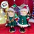 Enfeite de Natal - Elfo Menina em pé Verde - 17,5cm - 1 unidade - Cromus - Rizzo - Imagem 2