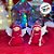 Enfeite de Natal para pendurar- Anjo Vermelho Tecido - 11cm - 1 unidade - Cromus - Rizzo - Imagem 2