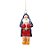 Enfeite de Natal para pendurar - Papai Noel Lutador - 14cm - 1 unidade - Cromus - Rizzo - Imagem 1