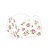 Forminhas para Doces 4 Pétalas Floral Branca 50 unidades NC Toys - Imagem 1
