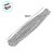 Haste de Chenille Glitter 30 cm - Prata - 100 unidades - Rizzo - Imagem 2