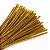 Haste de Chenille Glitter 30cm - Dourado - 100 unidades - Rizzo - Imagem 3
