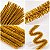 Haste de Chenille Glitter 30cm - Dourado - 100 unidades - Rizzo - Imagem 4