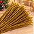 Haste de Chenille Glitter 30cm - Dourado - 100 unidades - Rizzo - Imagem 1