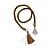 Cordão Decorativo - Dourado Pingente - 32cm - 1 unidade - Rizzo - Imagem 1