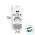 Mini Tubete com Aplique - Caveira Halloween - Branco - 10 unidades - Rizzo - Imagem 2