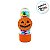 Mini Tubete com Aplique - Abóbora Halloween - Laranja - 10 unidades - Rizzo - Imagem 3