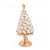Árvore de Natal Nevada - Branco - 20cm  - 1 unidade - Cromus - Rizzo - Imagem 1