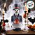 Enfeite Halloween de Resina - Caveira com Cartola - 52cm - 1 unidade - Cromus - Rizzo - Imagem 3
