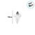 Enfeite Decorativo de Halloween - Caveira Denver com Luz - 150cm - 1 unidade - Cromus - Rizzo - Imagem 2