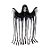 Enfeite Decorativo de Halloween - Caveira Austin Cortina com LED - 225cm - 1 unidade - Cromus - Rizzo - Imagem 1