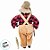 Papai Noel Negro Decorativo Pescador - 27cm - 1 unidade - Rizzo - Imagem 5