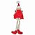 Enfeite de Natal - Boneca Hat Sentada - 43cm - 1 unidade - Rizzo - Imagem 1