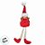 Enfeite de Natal - Boneca Hat Sentada - 43cm - 1 unidade - Rizzo - Imagem 5