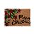 Capacho de Fibra - Merry Christmas - 60x40cm - 1 unidade - Cromus - Rizzo - Imagem 1