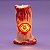 Enfeite Decorativo de Halloween - Olho Vela com Luz - 9,5cm - 1 unidade - Rizzo - Imagem 1