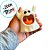 Enfeite Decorativo de Halloween - Fantasma Vela com Luz - 8cm - 1 unidade - Rizzo - Imagem 4