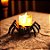Enfeite Decorativo de Halloween - Aranha Vela com Luz - 1 unidade - Rizzo - Imagem 1