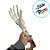 Adereço de Halloween - Mãos de Esqueleto Atadura - Branco - 43cm - 1 unidade - Cromus - Rizzo - Imagem 4
