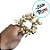 Mini Guirlanda Folhas e Frutas - Champagne - 10cm - 1 unidade - Cromus - Rizzo - Imagem 3
