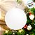 Bola de Natal Decorada - Branco - 8cm - 6 unidades - Cromus - Rizzo - Imagem 3