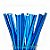 Canudo de Papel Metalizado - Azul - 25 unidades - Rizzo - Imagem 1