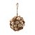 Enfeite para Pendurar Natal - Bola com Pinhas - 11cm  - 1 unidade - Cromus - Rizzo - Imagem 1