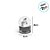 Enfeite Decorativo de Natal - Globo com Boneco de Neve - 7cm - 1 unidade - Cromus - Rizzo - Imagem 2