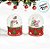 Enfeite Decorativo de Natal - Globo com Boneco de Neve - 7cm - 1 unidade - Cromus - Rizzo - Imagem 3