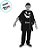 Fantasia de Halloween - Poncho com Gorro Assutador - G - 1 unidade - Cromus - Rizzo - Imagem 2