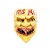 Máscara de Halloween Kiss Me - Amarelo/Vermelho  - 1 unidade - Cromus - Rizzo - Imagem 1