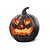 Enfeite de Halloween - Abóbora Magnus com Led - 14x17cm - 1 unidade - Cromus - Rizzo - Imagem 1