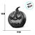 Enfeite de Halloween - Abóbora Magnus com Led - 14x17cm - 1 unidade - Cromus - Rizzo - Imagem 2