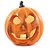 Enfeite de Halloween - Abóbora Smoke com Vaporizador de Água - 24x20cm - 1 unidade - Cromus - Rizzo - Imagem 1