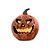 Enfeite de Halloween - Abóbora Salém com Led - 13x17cm - 1 unidade - Cromus - Rizzo - Imagem 1