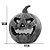 Enfeite de Halloween - Abóbora Salém com Led - 18x17cm - 1 unidade - Cromus - Rizzo - Imagem 3