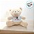 Urso de Pelúcia com Camiseta - Feliz Natal - 28cm - 1 unidade - Rizzo - Imagem 2
