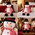 Boneco de Neve de Pelúcia Listrado - 40cm - 1 unidade - Rizzo - Imagem 8
